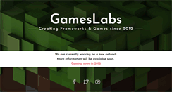 Desktop Screenshot of gameslabs.net